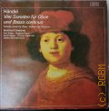 Handel G.F., Sonaten fur oboe und basso continuo  1983