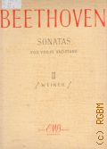 Beethoven L. van, . Szonatak: hegedure es zongorara Sonaten for Violine und Klavier [B.] 2  cop.1962