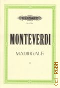 Monteverdi C., Zwolf Madrigale fur funf stimmen  ..