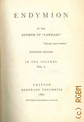 Disraeli B., Vol. 1. Endymion — 1880