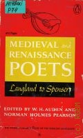 Medieval and Renaissance Poets. Langland to Spenser  1978 (Poets of the English Language)