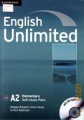 Baigent M., English Unlimited. a2 elementary. Self-study Pack (Workbook with DVD-ROM)  2011 (Cambridge)