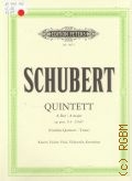 Schubert F., Trios: f&#252;r Klavier, Violine und Violoncello. Partitur und 2 stimmen  [200-]