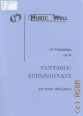 Vieuxtemps H., Fantasia-appassionata: Op. 35: for violin and piano  [200-]