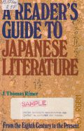 Rimer J.T., A Reader s Guide to Japanese Literature � 1988
