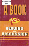 A Book for Reading and Discussion.         [2000]