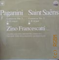 Francescatti Z., Paganini/Saint-Saens  cop. 1968