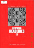 Berthold Headlines E3. 1400 headline faces arranged according to similarity  1982