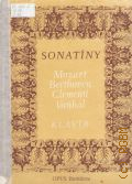 Sonatny: Klavir: Mozart, Beethoven, Clementi, Vahal  1979