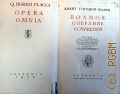 Гораций Флакк, Квинт, Полное собрание сочинений — 1936
