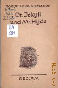 Stevenson R.L., Dr. Jekyll und Mr. Hyde  /