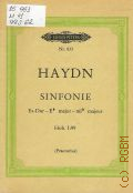 Haydn J., Sinfonie Es dur Hob.I: 99  � �. �.