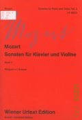 Mozart W.A., Sonaten. Fur Klavier und Violine Volume 2. Nach Autographen und Erstausgaben herausgegeben und mit Fingersatzen versehen von K. Marguerre. Einrichtung der Violinstimme von G. Kremer  1992